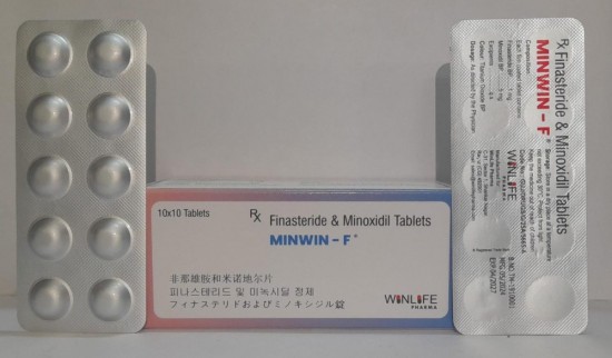 민윈에프 MINWIN-F 600정 미녹시딜5mg+피나스테리드1mg