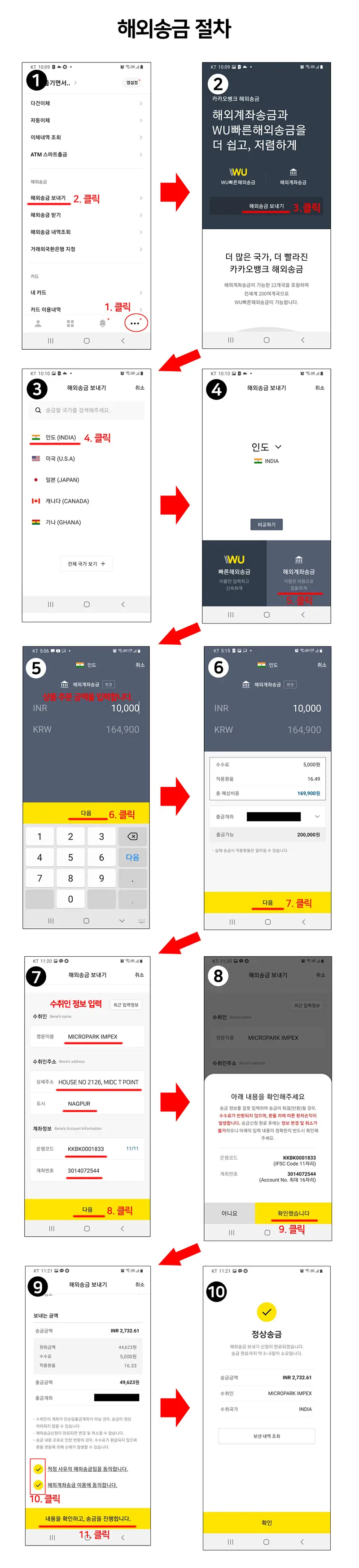 해외송금절차